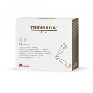 Tendisulfur RUN 14 bustine | Integratore Tendini e Articolazioni | LABOREST - Tendisulfur