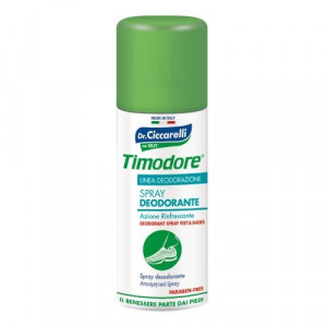 TIMODORE SPRAY 150 ml | Deodorante antisudore piedi | DR. CICCARELLI