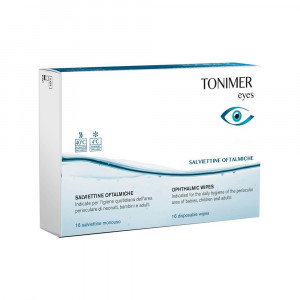 Tonimer Eyes Salviettine 16 pz | salviettine oftalmiche | TONIMER