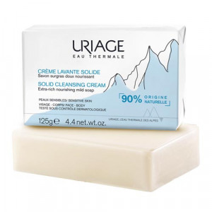 Creme Lavante 125 g | Panetto sapone per pelle sensibile | Uriage