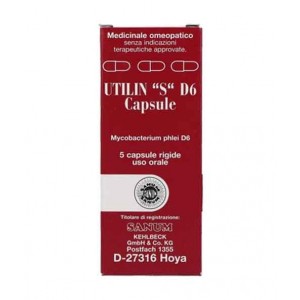 Utilin S D6 Sanum | 5 Capsule omeopatiche | IMO