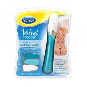 KIT ELECTRONIC NAIL CARE SYSTEM | Cura delle Unghie | DR SCHOLL Velvet Smooth
