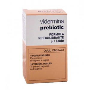 OVULI PREBIOTICI Riequilibrio flora vaginale 10 PZ | VIDERMINA - Prebiotic
