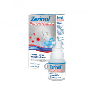 Virus Defence 20 ml | Spray orale contro il raffreddore | ZERINOL