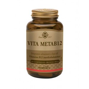 Vita Meta B12 30 cpr orosolubili | Integratore di vitamina B12  | SOLGAR