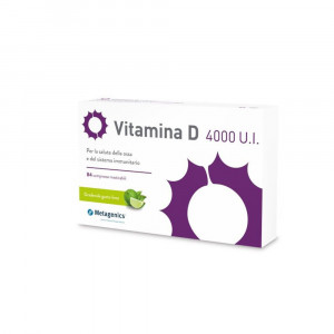 Vitamina D 4000ui 84cpr | Integratore di vitamina D | METAGENICS