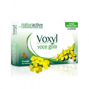 Voxyl Voce Gola 24 pastiglie | Integratore a base di Erisimo | PIERRE FABRE - Naturactive