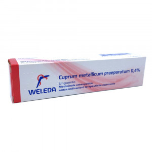 Cuprum Metallicum 0,4% | Crema omeopatica 23 g | WELEDA