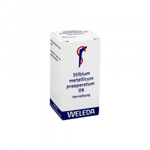 Stibium Metallicum Praeparatum D6 | Polvere orale 50 gr | WELEDA