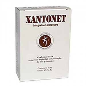 XANTONET 30 cpr | Integratore di fibre ed estratti vegetali | BROMATECH