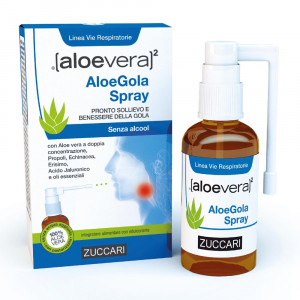 Aloegola Spray 30 ml | Rimedio mal di gola | ZUCCARI Aloevera2