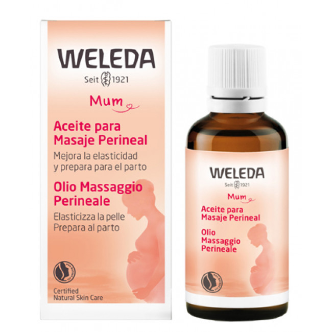 Olio massaggio perineale Weleda gravidanza