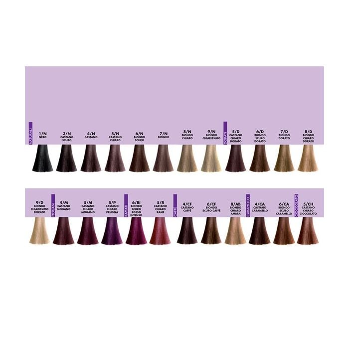 Hair Color Ahc8 | Tinta per capelli con 8 oli vegetali | BIOKERATIN