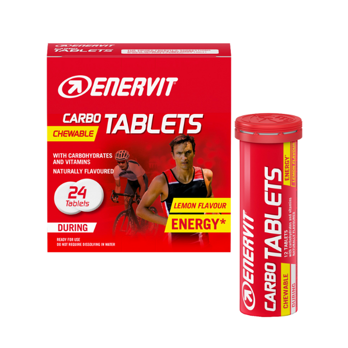 Carbo Tablets Limone | Energetico - Vari formati | ENERVIT 