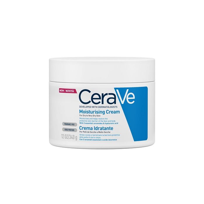 Crema Idratante 340ml | Crema corpo pelli secche | CERAVE