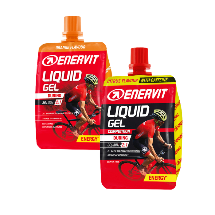 Gel Liquid Competion 60ml | Energizzante - Vari Gusti | ENERVIT