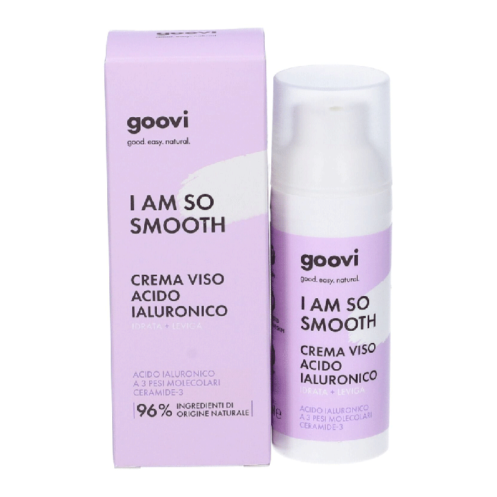 I Am So Smooth - Crema 50ml | Viso acido ialuronico | GOOVI by Hunziker