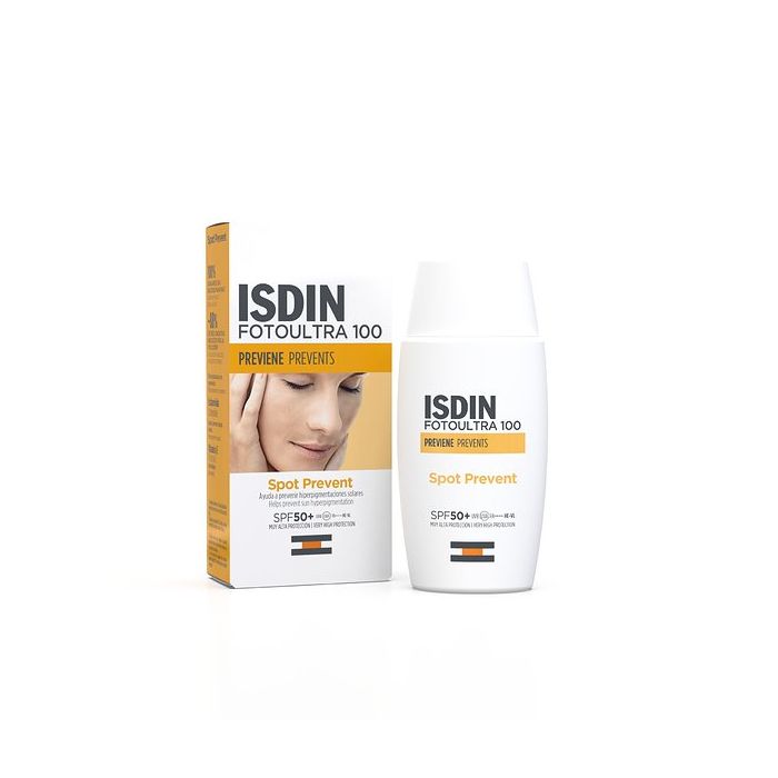 Fotoultra 100 Spot Prevent 50ml | Protezione solare antimacchie SPF50+ | ISDIN