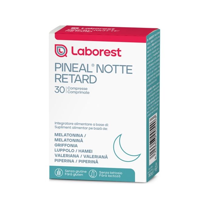 Pineal Notte Retard 30cpr | Insonnia e jet-lag | LABOREST