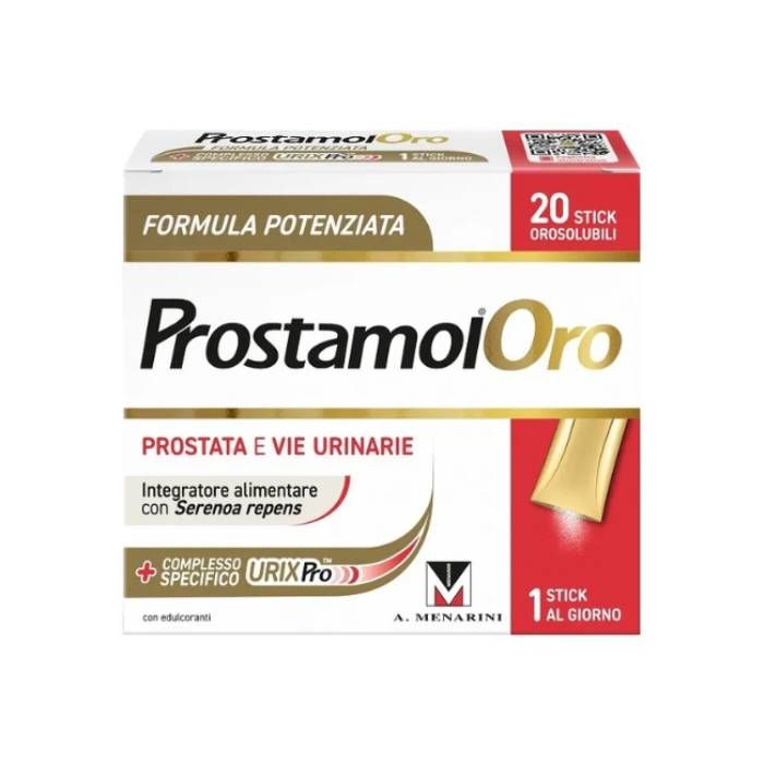Prostamol Oro 20 Stick Orosolubili | Prostata e Vie urinarie | MENARINI