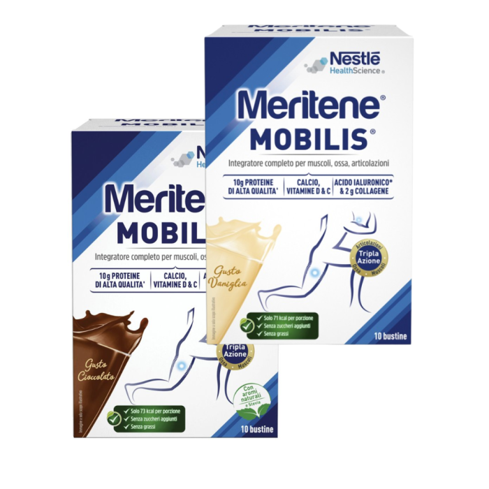 Mobilis 10 Bustine | Ossa articolazioni - Vari gusti | MERITENE