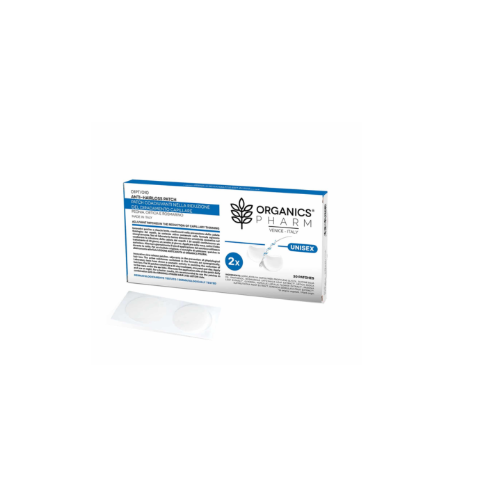 Hairloss Patch 30pz | Patch anticaduta rilascio lento | ORGANICS PHARM
