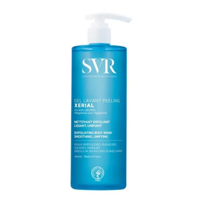 Xerial - Gel Lavant Peeling 400ml | Esfoliante, levigante, uniformante | SVR