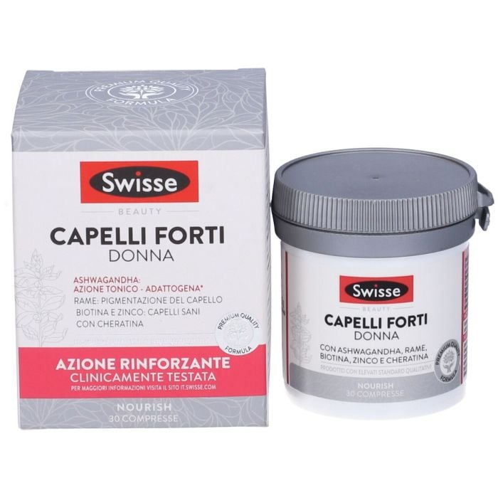 Capelli Forti Donna 30Cpr | Rinforzante | SWISSE