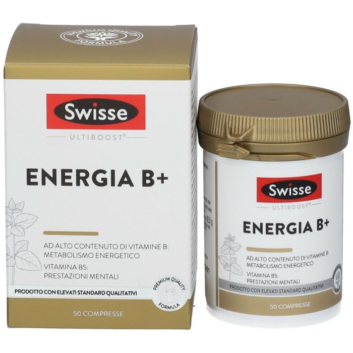 Energia B+ 50 Cpr | Concentrato vitamina B | SWISSE