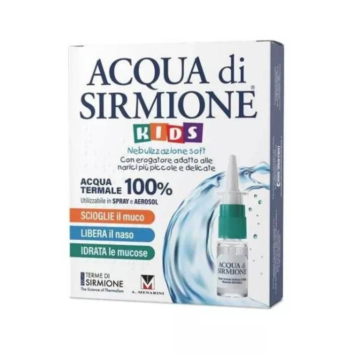 Acqua di Sirmione Kids 6 Flaconcini | Acqua termale 100% | TERME DI SIRMIONE
