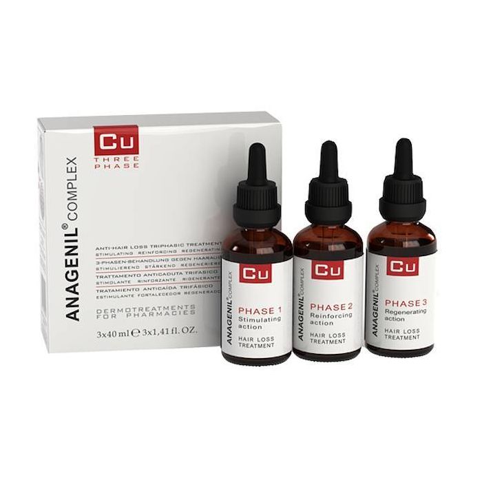Cu Anagenil Complex 3x40ml | Concentrato Anti Caduta | VITAL PLUS
