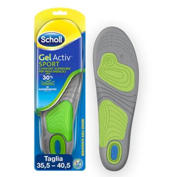 Solette Gel Activ sport donna 1 paio | Solette per attività sportiva | DR. SCHOLL Solette Gel Activ sport donna 1 paio | Solette per attività sportiva | DR. SCHOLL