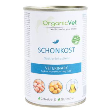 SCHONKOST 400 g | Cibo umido per CANI con problemi gastro-intestinali | ORGANIC VET SCHONKOST 400 g | Cibo umido per CANI con problemi gastro-intestinali | ORGANIC VET