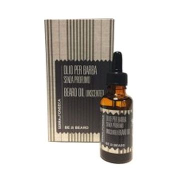 OLIO PER BARBA SENZA PROFUMO 30 ml  | Per pelli allergiche o intolleranti | SERRA & FONSECA Be A Beard