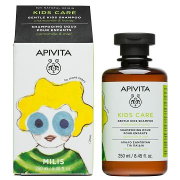 Shampoo Chamomile German & Honey 250 ML | Shampoo camomilla tedesca e miele | APIVITA - Natural Kids