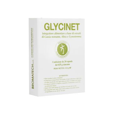 GLYCINET 24 cps | Integratore per il controllo del peso | BROMATECH GLYCINET 24 cps | Integratore per il controllo del peso | BROMATECH