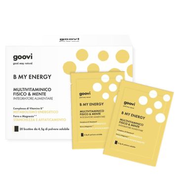 B My Energy 20 Bustine | Integratore multivitaminico | GOOVI By Hunziker