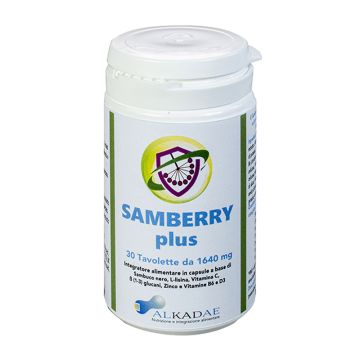 SAMBERRY PLUS 30 Tavolette | Integratore Difese Organismo | ALKADAE