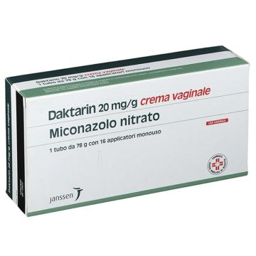 Daktarin Crema Vaginale | Tubo da 78 g con 16 applicatori