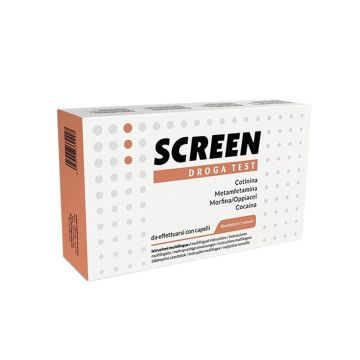 Test droga Capello 1 pezzo | Test rilevazione 4 droghe | SCREENTEST