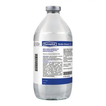 Sodio Cloruro 0,9% 250ml | Soluzione fisiologica per infusione | EUROSPITAL