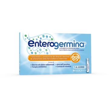 ENTEROGERMINA 4 MILIARDI | Sospensione Orale - 10 Flaconcini 5 ml