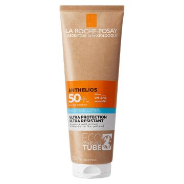 Anthelios latte SPF50 250 ml | Protezione solare molto alta eco-sostenibile | LA ROCHE POSAY