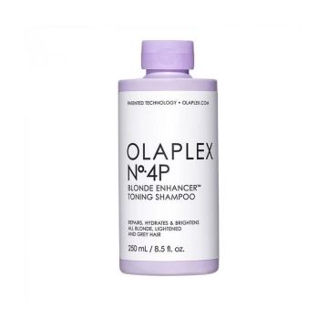 N°4P Blonde Enhancer Shampoo 250 ml | Shampoo ristrutturante capelli biondi e grigi | OLAPLEX
