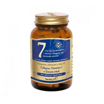 7 |Integratore Collagene, Vitamina C ed Estratti erbali 30 cps| SOLGAR