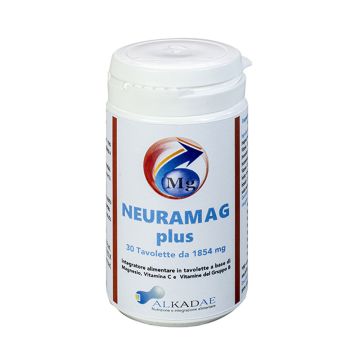 NEURAMAG PLUS  30 tav | Integratore di Magnesio | ALKADAE