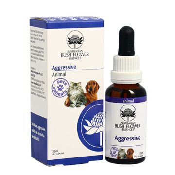 AGGRESSIVE Gocce 30 ml | Fiori Australiani per Gelosia e Aggressività | AUSTRALIAN BUSH FLOWER Essences - Animal