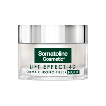 Crema Chrono-Filler notte 50 ml | Trattamento antirughe | SOMATOLINE COSMETIC Lift Effect 4D Crema Chrono-Filler notte 50 ml | Trattamento antirughe | SOMATOLINE COSMETIC Lift Effect 4D