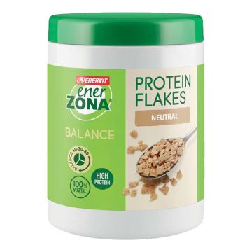 Protein Flakes 40-30-30 Neutral 224 g | Fiocchi di Soia Proteici gusto Neutro ENERZONA