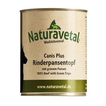 Menu Rinderpansentopf 800g | Trippa di manzo  | NATURAVETAL - Canis Plus